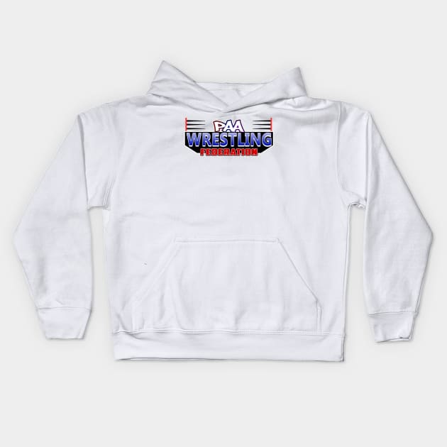 PAA Wrestling Federation Kids Hoodie by paastreaming